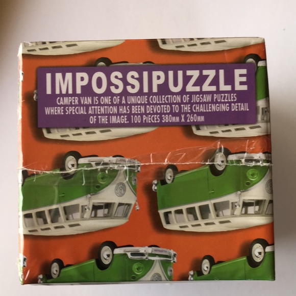 IMPOSSIPUZZLE VW CAMPER VAN PUZZLE GIFT NWT - Picture 5 of 7